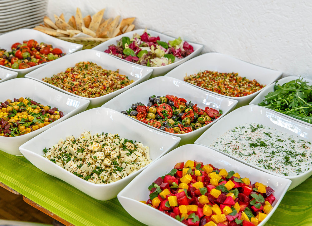 Buffet im YamYam jeweils Mittwochs (Vegan, Vegetarisch) und Freitags (persisch).